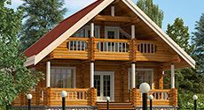 Деревянный дом «Боровик-160»